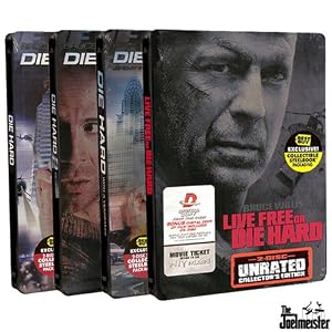 Die Hard: The Complete 8-disc Steelbook Exclusive Collection (Die Hard, Die Hard 2, Die Hard with a Vengeance, Live Free or Die Hard)