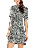 Cortefiel Vestido Tipo Chenilal Brillo (Gris)