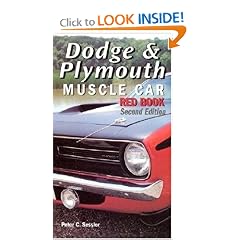 Dodge & Plymouth Muscle Car Red Book, 2nd Ed.