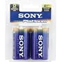 Sony Stamina Platinum Alkaline D Batteries (4 Pack)