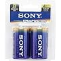 Sony Stamina Platinum Alkaline D Batteries (4 Pack)