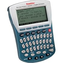Franklin Spanish/English Dictionary, downloadable content capability