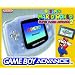 Game Boy Advance Clear Blue & Super Mario Advance 2 Summer Bundle