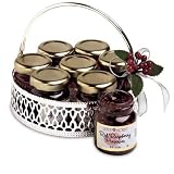 Jams in Silver-Plated Server - Wisconsin Cheeseman