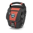 Appalachian 510 Black Mint (image shows black red) compact small outdoor user-friendly functional soft padded top load holster SLR ZLR digital camera camcorder bags cases perfect for Nikon D40 Canon Rebel & other compact SLR cameras
