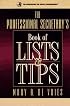 The Professional Secretary's Book of Lists & Tips