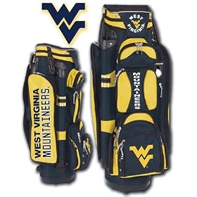 Buy University of West Virginia Mountaineers Brighton Golf Cart Bag by Datrek - 14553