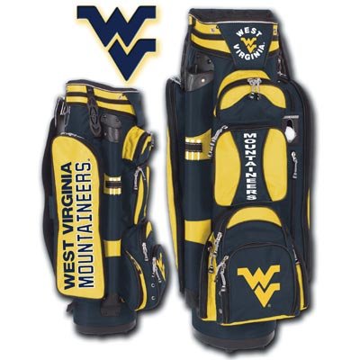 University of West Virginia Mountaineers Brighton Golf Cart Bag by Datrek – 14553