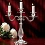 Studio Silversmiths 62198 3LT CANDLE HOLDER CLEAR