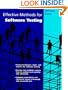 Effective Methods for Software Testing