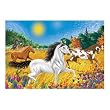 Melissa & Doug HORSES IN THE MEADOW 100 PC JIGSAW PUZZLE