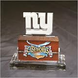 New York Giants NFL Business Card Holder w/ Gift Box