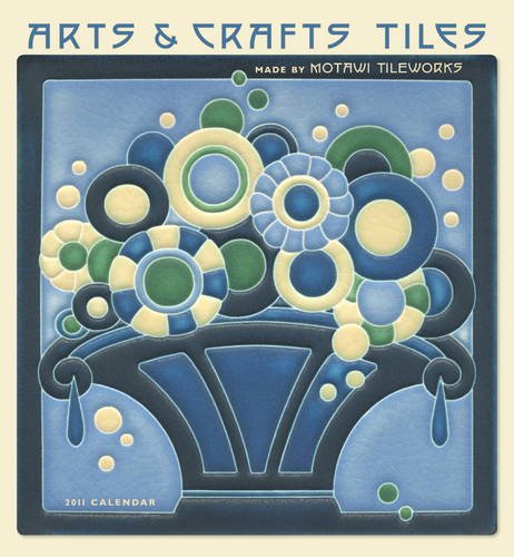 Arts & Crafts Tiles Wall Calendar