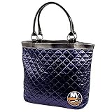 NHL New York Islanders Quilted Tote, Navy