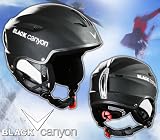 BLACK CANYON Erwachsenen Skihelm, Schwarz, L, BC36530