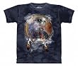 The Mountain Hawk Shield Dreamcatcher Adult Tee T-shirt