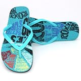 Roxy Belinda Flip Flops - Turquoise