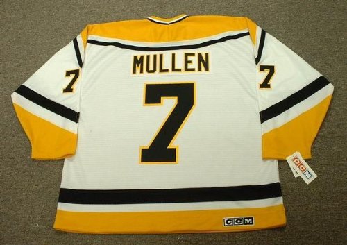 Buy JOE MULLEN Pittsburgh Penguins 1994 CCM Throwback Home Hockey Jersey