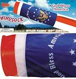 God Bless America Windsock