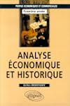 Analyse �conomique et historique : Pr...