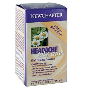 New Chapter Headache Take Care Softgels, 30-Count Bottle by New Chapter