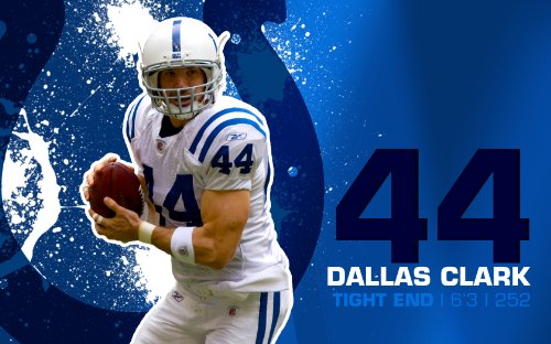Dallas Clark HD 11x17 Indianapolis Colts #03 HDQ