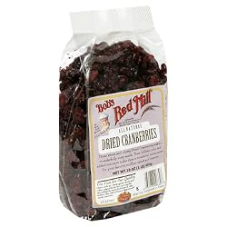 Bob's Red Mill Dried Cranberries, 16-Ounce Packages (Pack of 4)