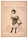 Historic Theater Poster (L), Woman wearing short skirted dress with hands on hips and...