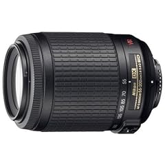 Nikon AF-S DX Zoom-Nikkor 55-200mm 1:4-5,6 G IF-ED VR Objektiv (bildstab.) inkl. HB-37 (52mm Filtergewinde)
