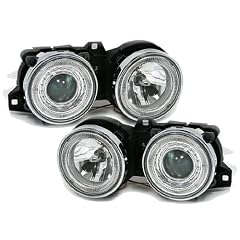 Angel Eyes Scheinwerfer Set, passend f�r 3er BMW E30 Mod. Bj. 11/82-10/94. Ausf�hrung: Klarglas Chrom.