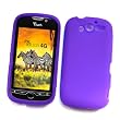 HTC myTouch 4G / myTouch HD (T-Mobile) Silicone Skin Case, Purple