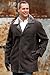 Men's Button Front Shearling Coat