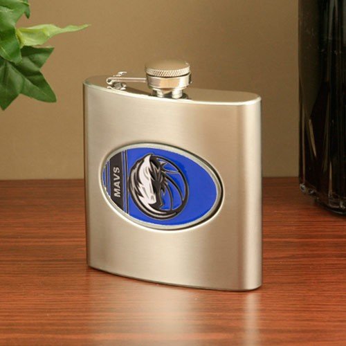 Dallas Mavericks Stainless Steel Flask