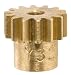 Brass Pinion Gear 64P 20 Deg Pressure Angle 80Teeth x .250 Bore x 1.250 Pitch Diameter