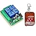 Mintbon 12V 4 Channel Wireless Remote Control Receiver Momentary Switch