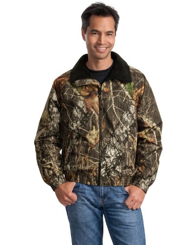 Port Authority Men's Big Mossy Oak Camouflage Challenger Jacket. J754MO