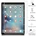 iPad Pro Screen Protector, PLESON® iPad Pro Tempered Glass Screen Protector,[Easy-install Sticker]2.5D Rounded Edge 0.3mm Ultra Clear/Bubble Free/9H Hardness,Anti-Scratch Screen Protector for iPad Pro