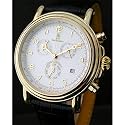Eric Edelhausen Men's Dress Chronograph Watch with Day and Date