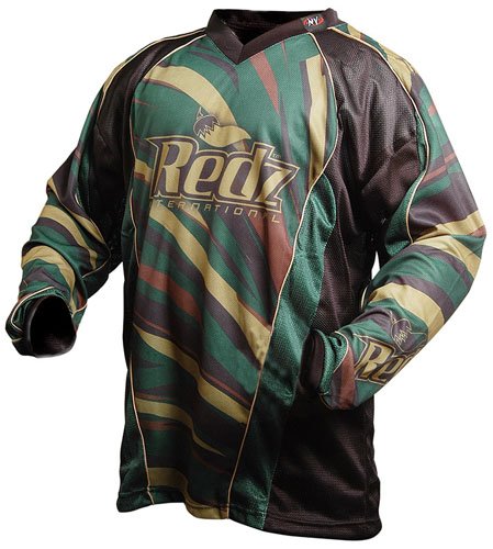 Redz Envy 07 Men's Paintball Jersey - Camo
