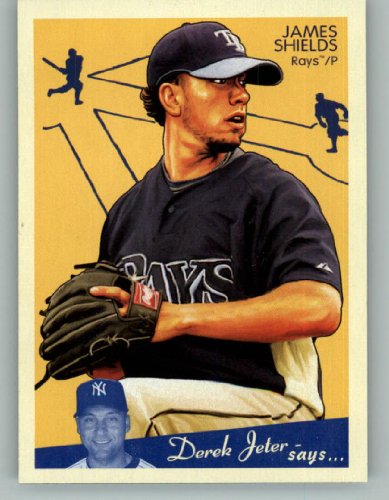 2008 Upper Deck Goudey #181 James Shields - Tampa Bay Rays (Baseball Cards)