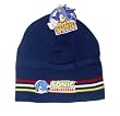 Sonic the Hedgehog Striped Navy Blue Beanie Hat Skull Cap