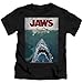 Jaws Lined Poster Little Boys Shirt