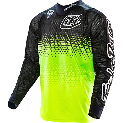 Troy Lee Designs SE Air Starburst Men's Off-Road Motorcycle Jerseys - White/Red