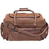Embassy 24" Brown Faux Leather Tote Bag
