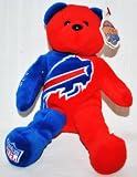BUFFALO bILLS OFFICIAL NFL LARGE LOGO 8IN SPECIAL FABRIC PLUSH BLUE TEDDY BEAR