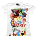 Stop! Drop and Party! Girls T-shirt by Glamour Kills Clothing
