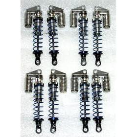 (8) Integy MSR5 Super Duty Aluminum Piggyback Shock Set ~ T-Maxx E-Maxx by Integy