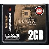 Lexar Media 2 GB 80X Pro Series Compact Flash Card with Write Acceleration Technology (CF2GB-80-380)