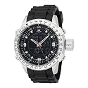 U.S. Polo Assn. Men's US9047 Analog-Digital Black Dial Black Rubber Strap Watch