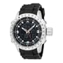 U.S. Polo Assn. Men's US9047 Analog-Digital Black Dial Black Rubber Strap Watch